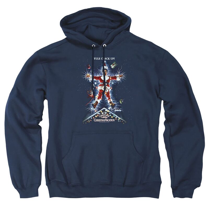アニメキャラクター レディース トップス Tシャツ トール パーカー グラフィック Licensed Character Big & Tall Christmas Vacation Movie Graphic Pullover Hoodie Blue ブルー