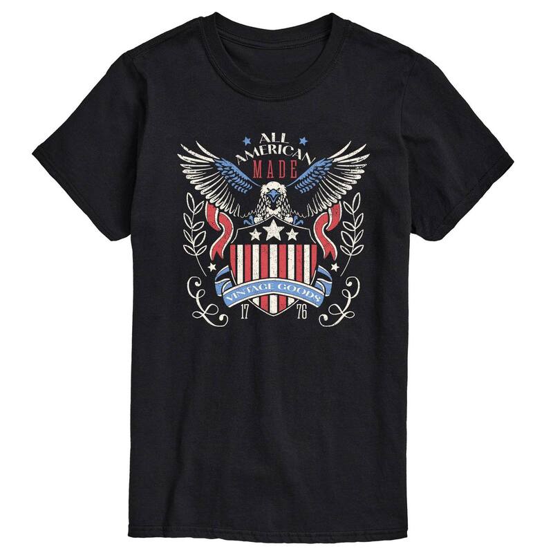 アニメキャラクター レディース トップス Tシャツ ヴィンテージ グラフィック Licensed Character Men's All American Made Vintage Goods Graphic Tee Black ブラック