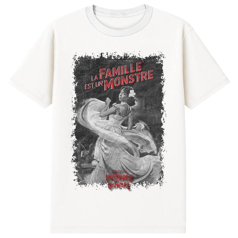 アニメキャラクター レディース トップス Tシャツ グラフィック Licensed Character Men's Interviewithe Vampire Famille Graphic Tee White ホワイト