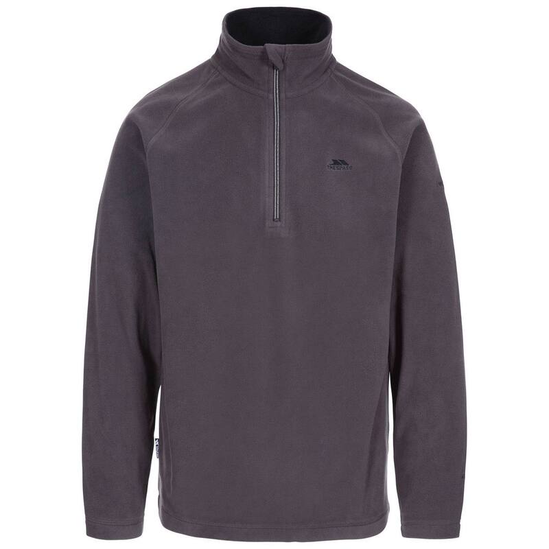 トレスパス レディース アウター ニット・セーター フリース Trespass Mens Blackford Microfleece Dark Gray グレー|ReVida 店