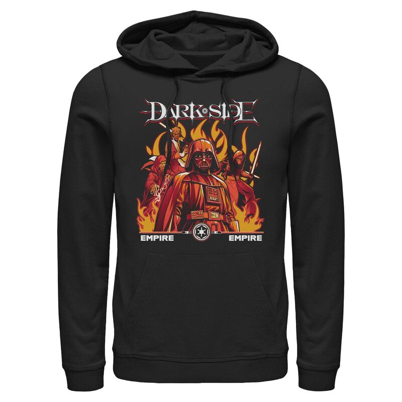 スター ウォーズ レディース トップス Tシャツ エンパイア パーカー グラフィック Men'star Wars Dark Sidempire Graphic Hoodie Black ブラック
