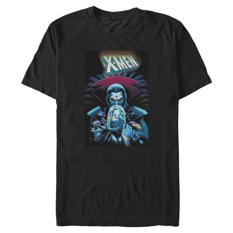 アニメキャラクター レディース トップス Tシャツ トール グラフィック Licensed Character Big & Tall Marvel Exceptional X-Men Graphic Tee Black ブラック