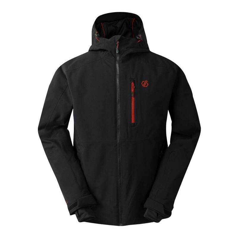 デアツービー レディース アウター ジャケット・ブルゾン Dare 2B Mens Eagle III Ski Jacket Black Andangered ブラック