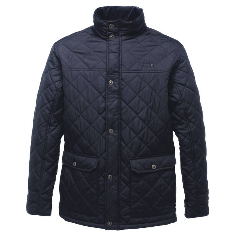 レガッタ レディース アウター ジャケット・ブルゾン キルティング Regatta Professional Mens Quilted Jacket Navy ネイビー｜ReVida 店