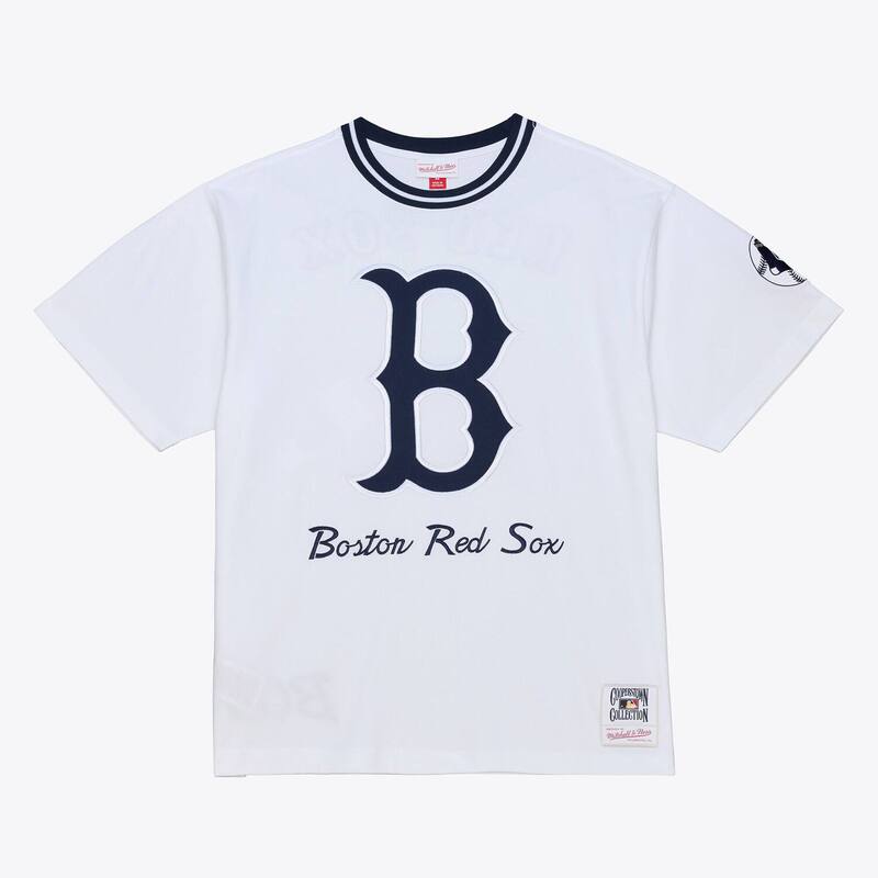 ミッチェル&ネス レディース トップス Tシャツ Men's Mitchell & Ness White Boston Red Sox Cooperstown Collection Arctic T-Shirt Rsx White ホワイト