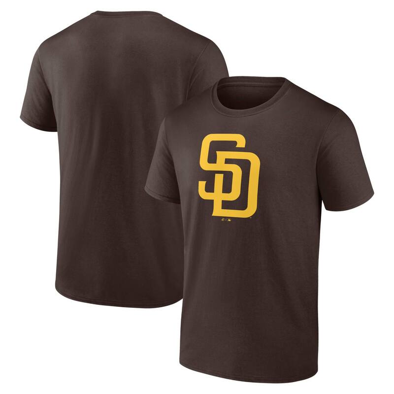 アンブランデッド レディース トップス Tシャツ ロゴ Unbranded Men's Logo Athletic Brown San Diego Padres Officialogo T-Shirt Pad Brown ブラウン｜ReVida 店