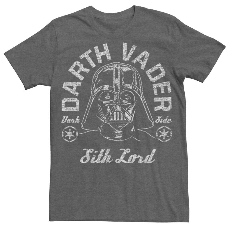 アニメキャラクター レディース トップス Tシャツ ヴィンテージ Licensed Character Men'star Wars Darth Vader Sith Lord Vintage Tee Black ブラック