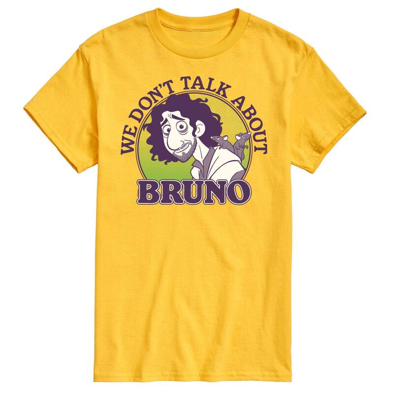ディズニー レディース トップス Tシャツ グラフィック Disney's Encanto Bruno Men's Graphic Tee Yellow イエロー