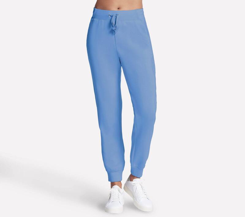 スケッチャーズ レディース ボトムス カジュアルパンツ ジョガーパンツ Women'skecherskechluxelevate Joggers Blue Dawn ブルー