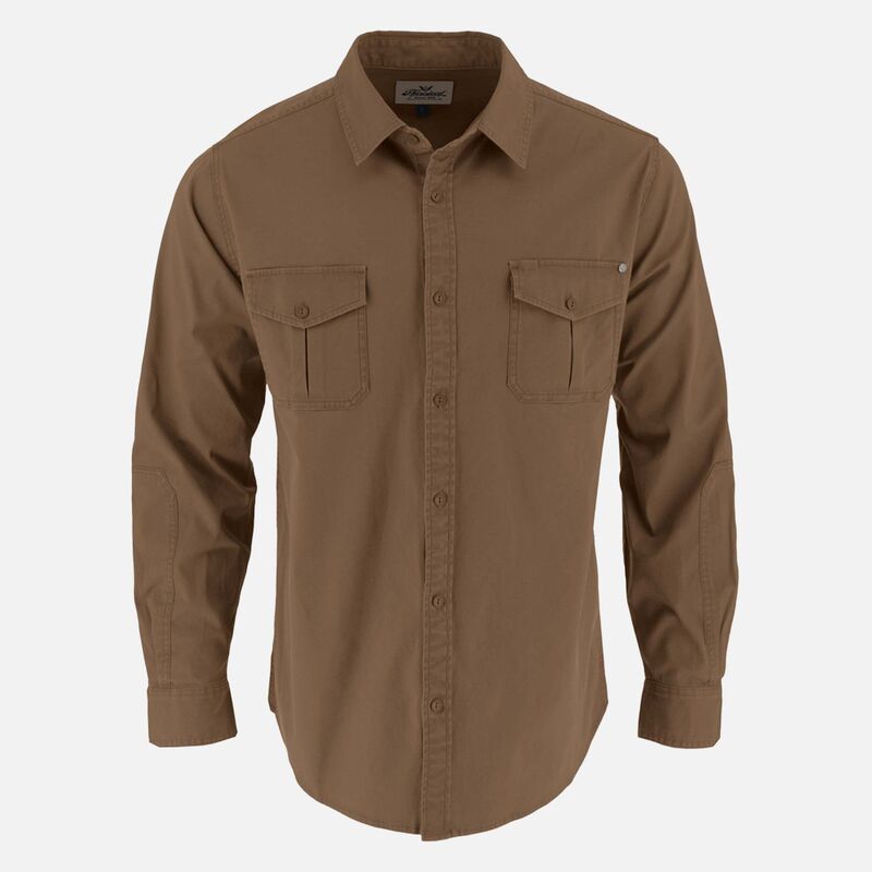 ソロ好ましい レディース トップス プルオーバー 名取り草落ち込む Men\u0027s Thorogood Workwear Utility Stretch Shop Long Sleeve Button Down Shirt Otter