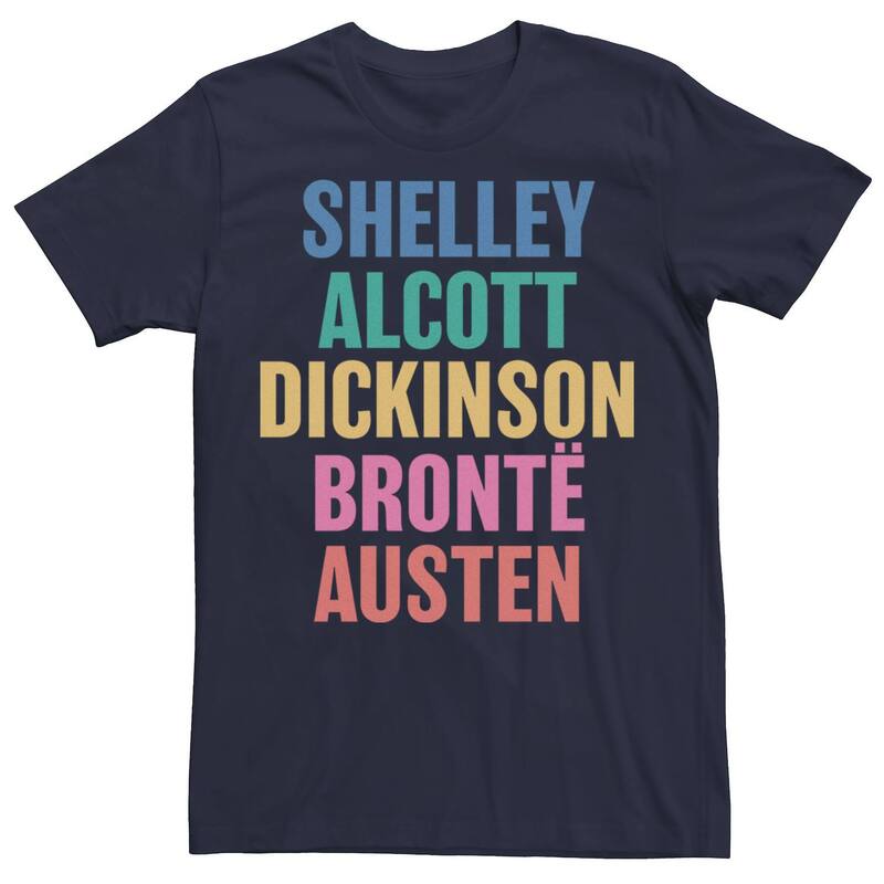 アニメキャラクター レディース トップス Tシャツ Licensed Character Men's Female Authors Textee Navy ネイビー 6,636円