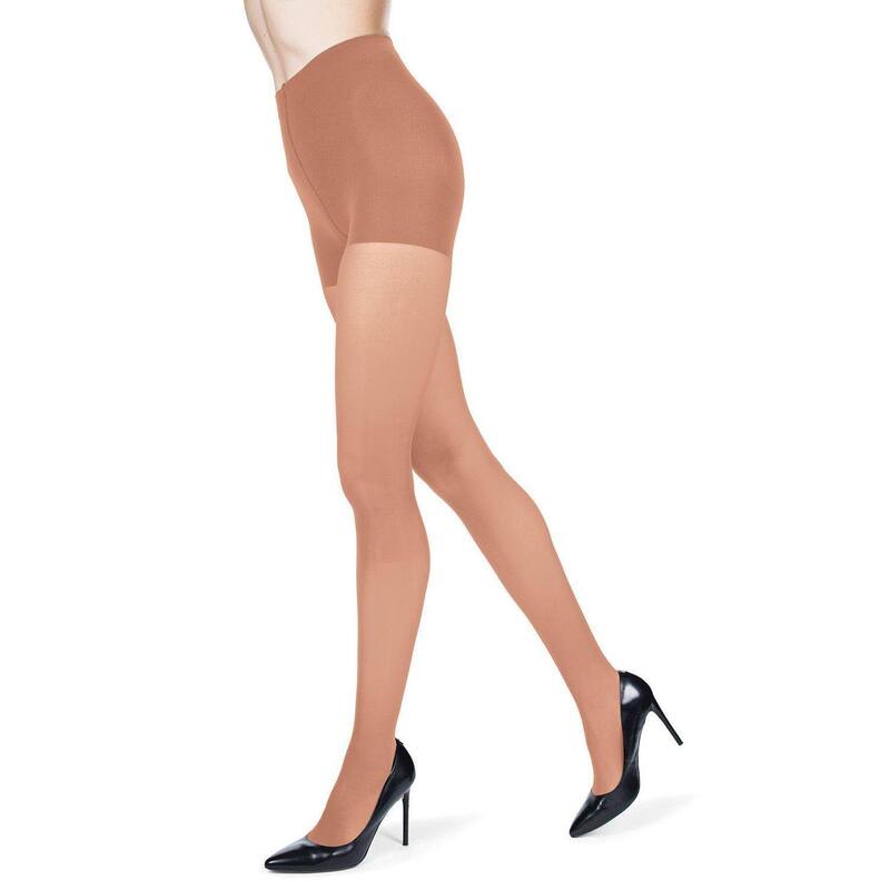 メモイ レディース アンダーお召しもの ソックス MeMoi FirmFit Control Top Tights Honey