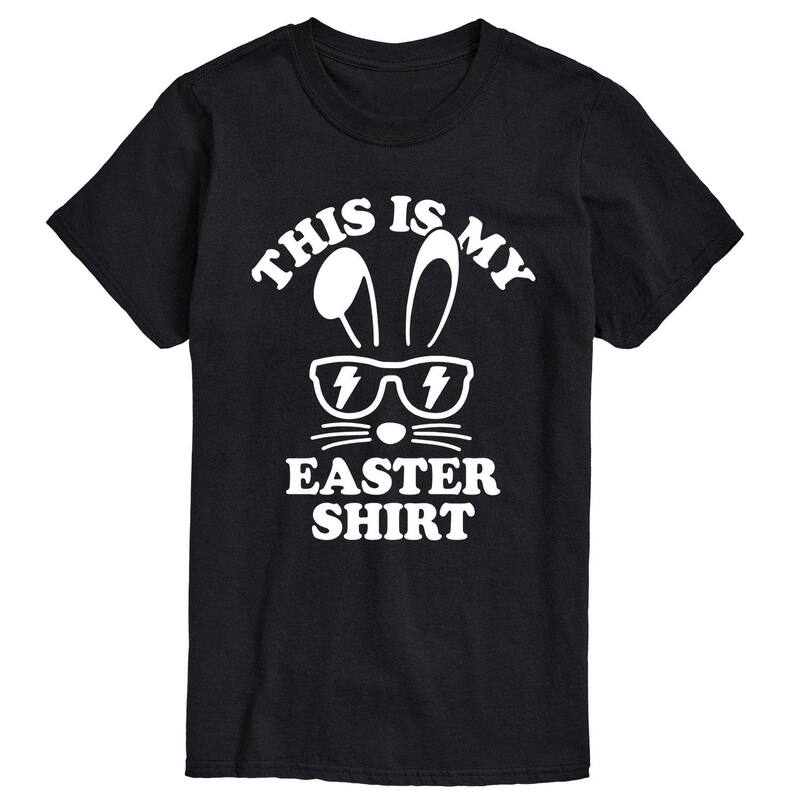 アニメキャラクター レディース トップス Tシャツ トール Licensed Character Big & Tall This My Easter Shirtee Black ブラック