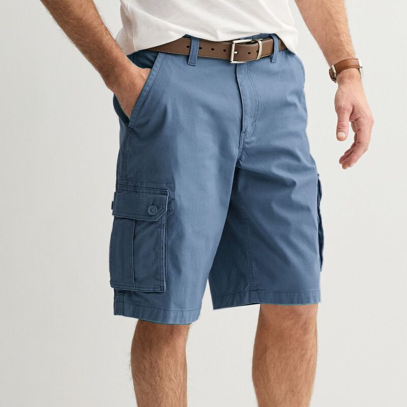 ソノマ レディース ボトムス ハーフパンツ・ショーツ ショートパンツ Men'sonoma Goods For Life 12-Inch FLEXWEAR Everyday Cargo Shorts Blue ブルー｜ReVida 店