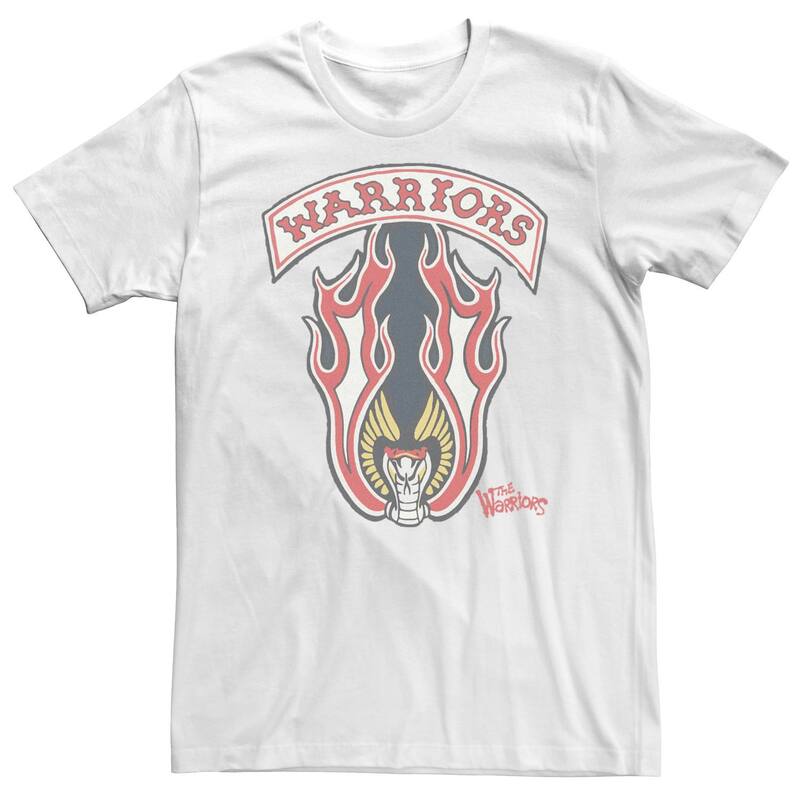 アニメキャラクター レディース トップス Tシャツ トール Licensed Character Big & Tall The Warriorsnakemblem Tee White ホワイト