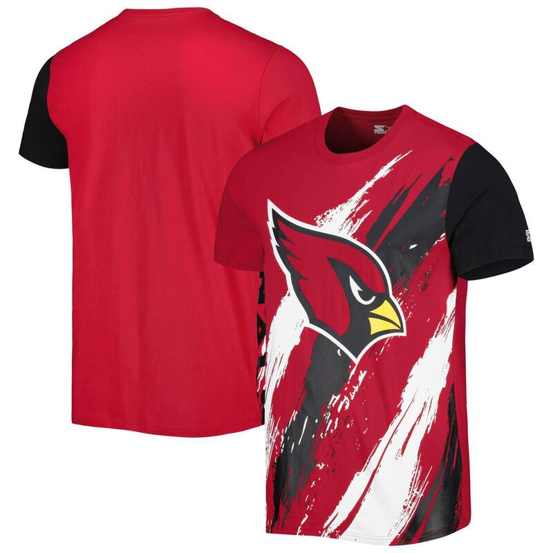 スターター レディース トップス Tシャツ Men'starter Cardinal Arizona Cardinals Extreme Defender T-Shirt Acred レッド