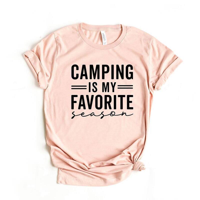 Simply Sage Market レディース トップス Tシャツ グラフィック Simply Sage Market Camping Is My Favorite Season Short Sleeve Graphic Tee Blush ブラッシュ