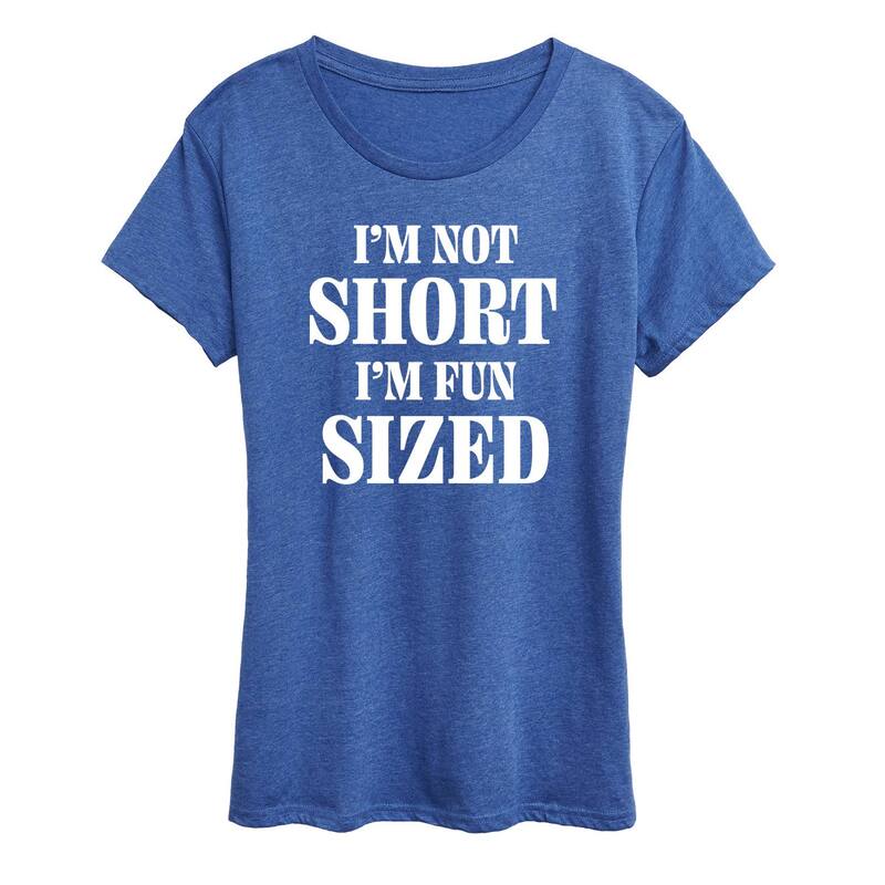 アニメキャラクター レディース トップス Tシャツ グラフィック Licensed Character Women\'s Not Short Fun Sized Graphic Tee Blue ブルー