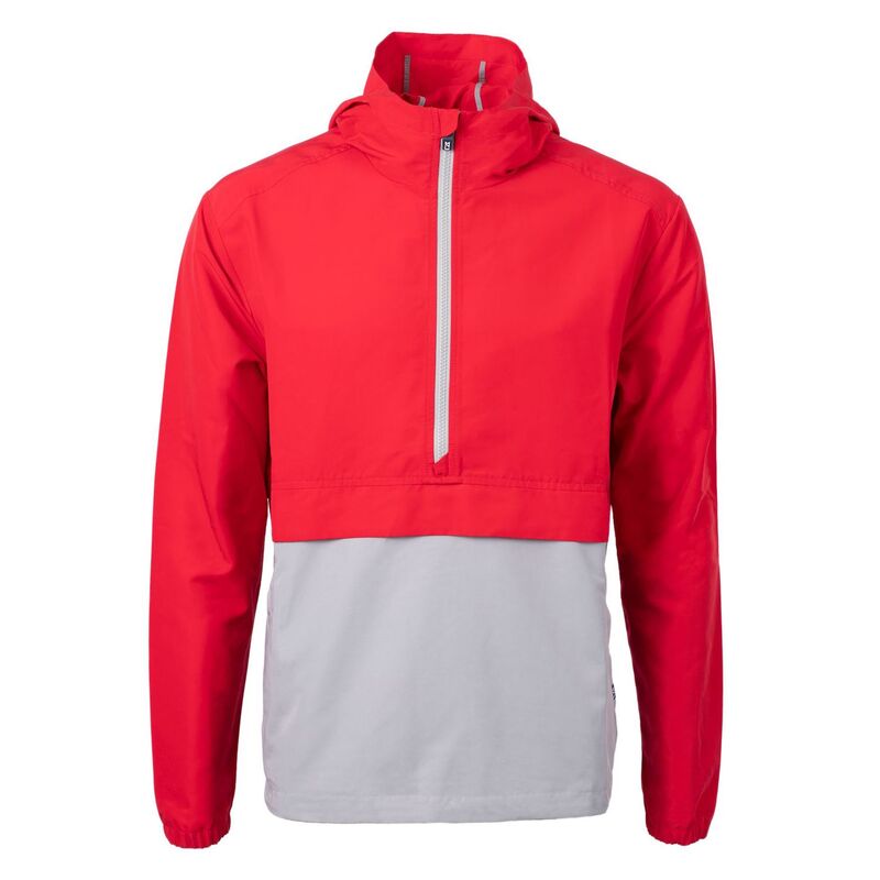 カッターアンドバック レディース アウター ジャケット・ブルゾン ニット Cutter & Buck Charter Eco Knit Recycled Mens Anorak Jacket Red レッド｜ReVida 店 21,286円