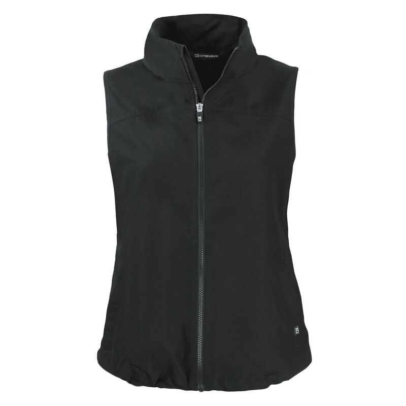 カッターアンドバック レディース アウター ジャケット・ブルゾン ベスト Cutter \u0026 Buck Charter Eco Full-zip Womens Vest Black ブラック