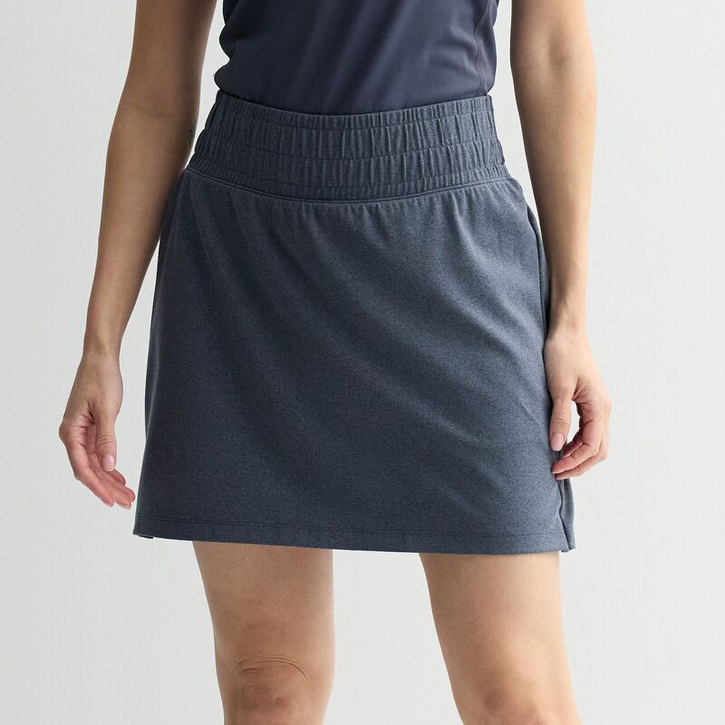 Tek Gear レディース ボトムスカート Women's Tek Gear Essential Soft Skort Slatexture スレート