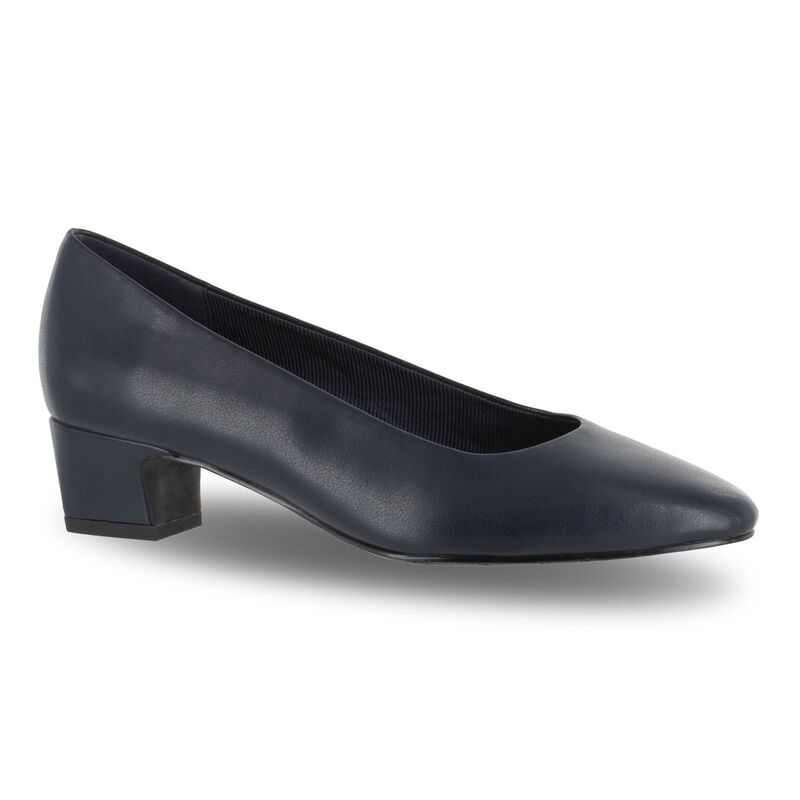 イージーストリート レディース シューズ パンプス ヒール Easy Street Prim Women's Heels Navy ネイビー|ReVida 店