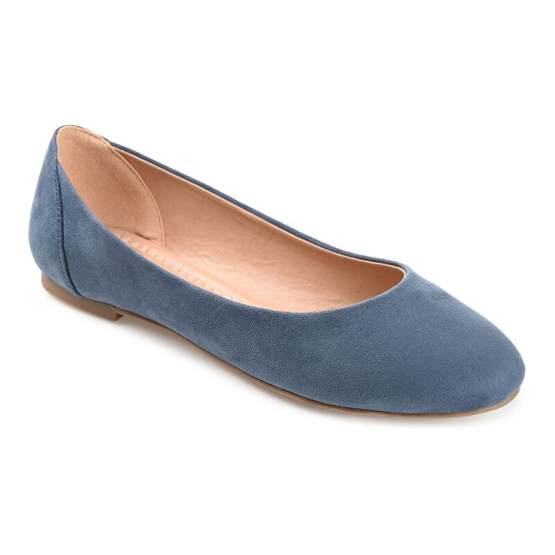 ジュルネ コレクション レディース シューズ サンダル Journee Collection Kavn Women's Comfort Sole Ballet Flats Blue ブルー