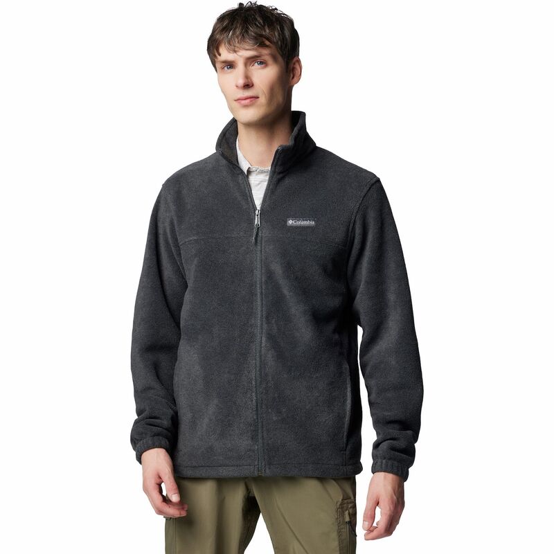 コロンビア メンズ アウター ジャケット・ブルゾン Tシャツ フリース Men's Columbia Steens Mountain Full-Zip Fleece Jacket Charcoal Heather チャコール