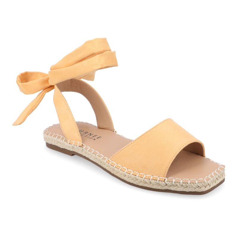 ジュルネ コレクション レディース シューズ サンダル Journee Collection Emelie Women's Espadrille Sandals Orange オレンジ