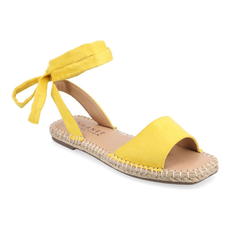 ジュルネ コレクション レディース シューズ サンダル Journee Collection Emelie Women's Espadrille Sandals Yellow イエロー