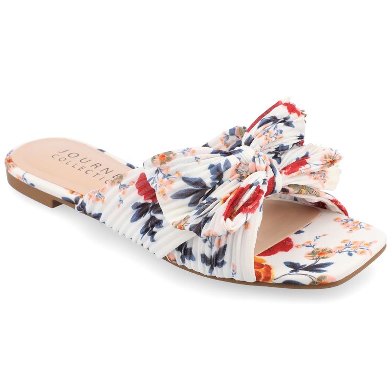 ジュルネ コレクション レディース シューズ サンダル Journee Collection Serlina Women's Tru Comfort Foam Slide Sandal Dark Floral