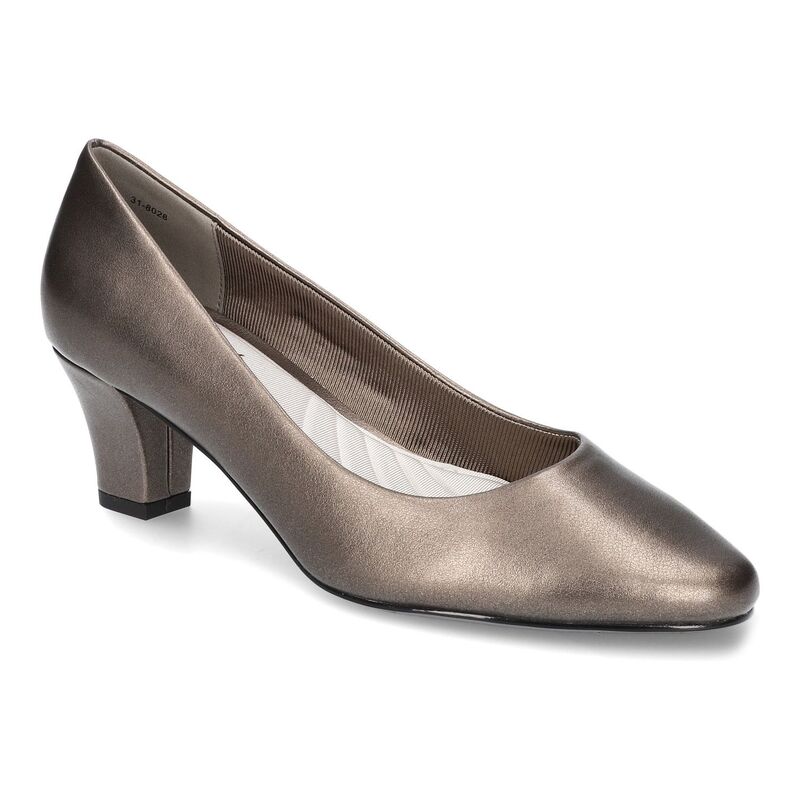 イージーストリート レディース シューズ パンプス Easy Street Ballari Women's Pumps Pewter ピューター|ReVida 店