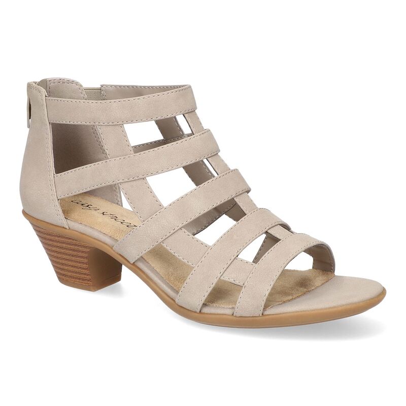 イージーストリート レディース シューズ サンダル Easy Street Marg Women's Gladiator Sandals Gray グレー｜ReVida 店