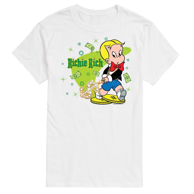 アニメキャラクター レディース トップス Tシャツ トール グラフィック Licensed Character Big & Tall Richie Rich Graphic Tee White ホワイト