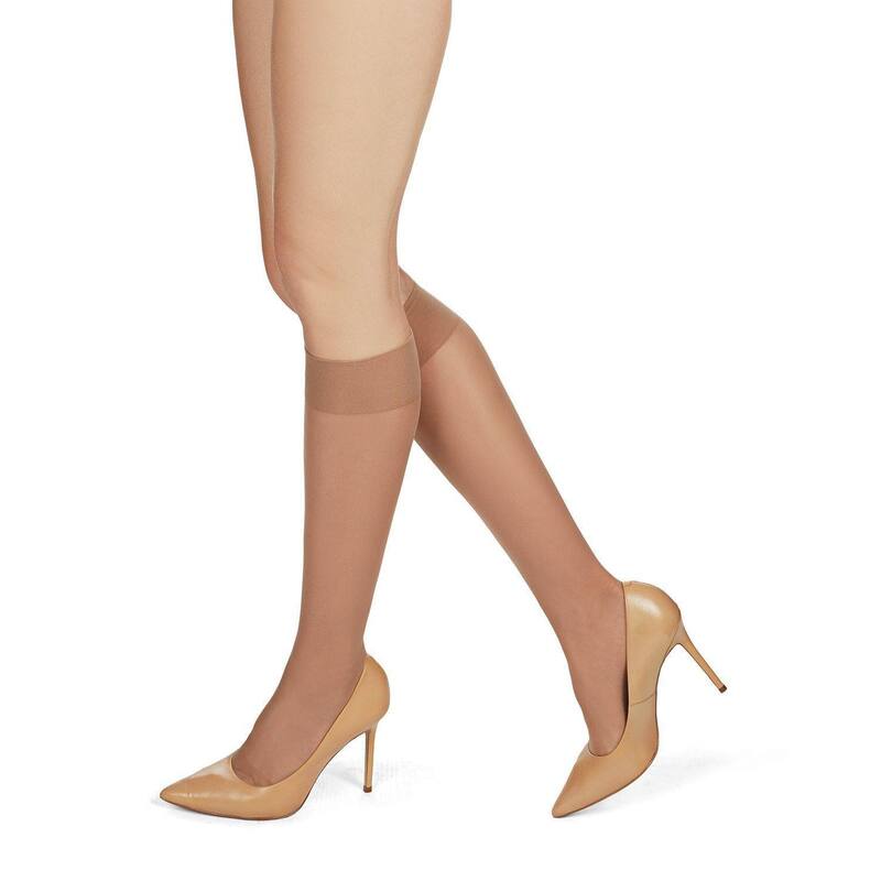 メモイ レディース アンダーウェア 靴下 MeMoi Completely Opaque Knee High Stockings Honey