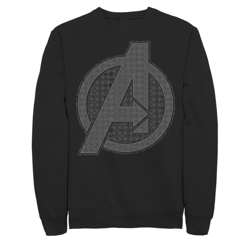 マーベル レディース トップス Tシャツ Men's Marvel Avengers: Endgame Hero Symbol Tee Black ブラック