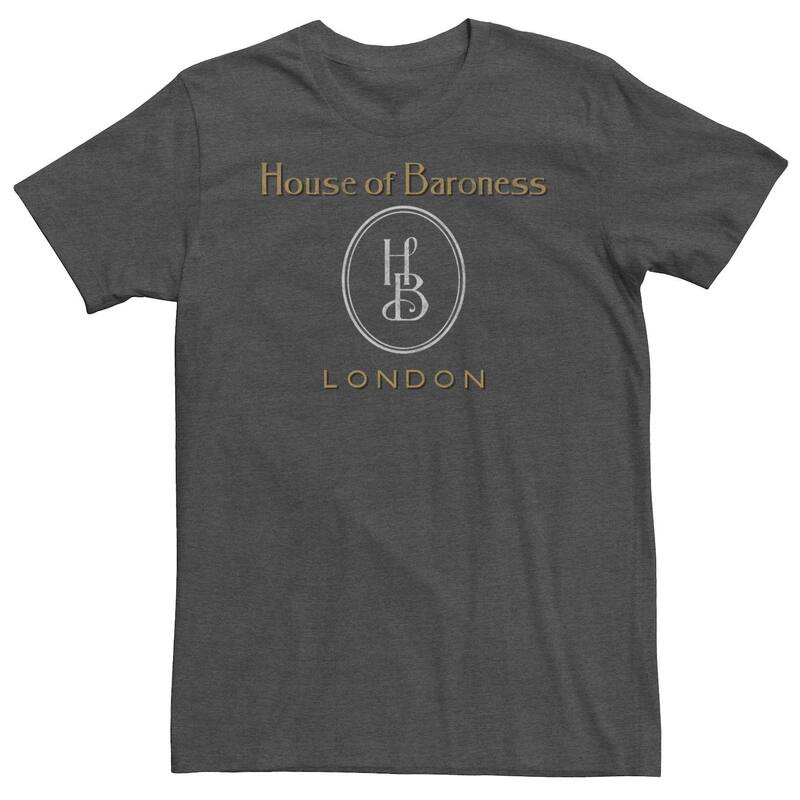 ディズニー レディース トップス Tシャツ トール ロゴ Big & Tall Disney Cruella House Of Baroness Logo V2 Tee Charcoal Heather チャコール