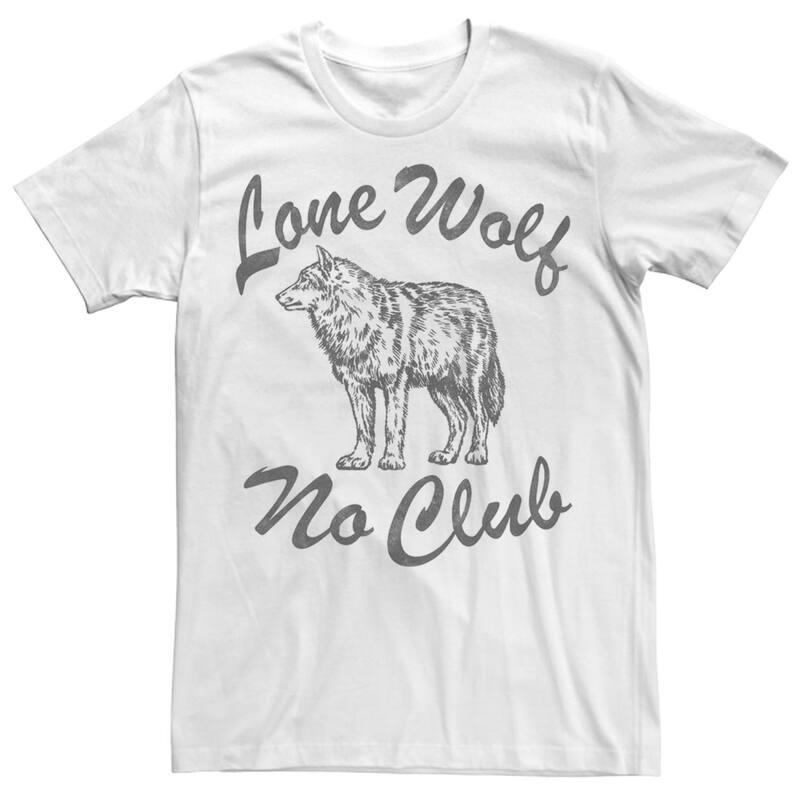 アニメキャラクター レディース トップス Tシャツ トール ロゴ Licensed Character Big & Tallone Wolf Short Sleeve Logo Tee White ホワイト