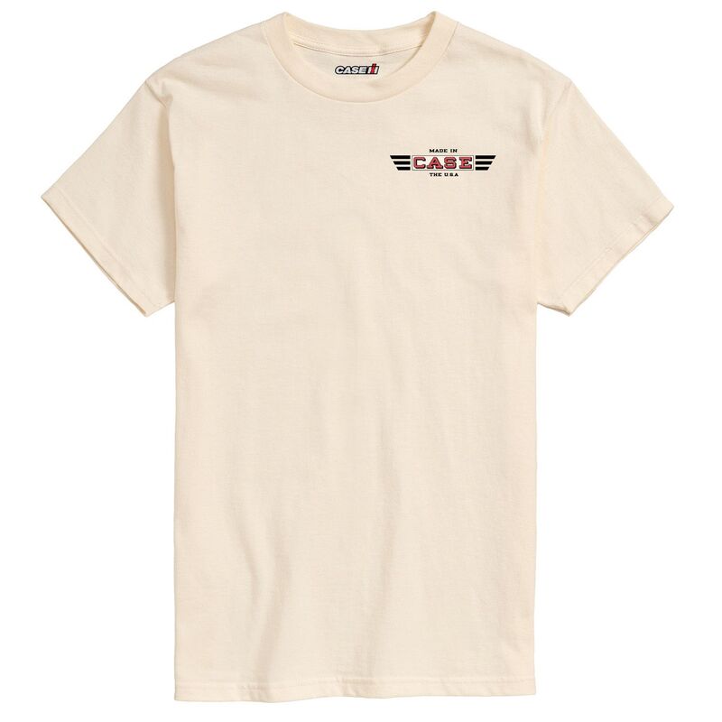 アニメキャラクター レディース トップス Tシャツ グラフィック Licensed Character Men's Case IH Old Abe Theagle Graphic Tee Cream クリーム