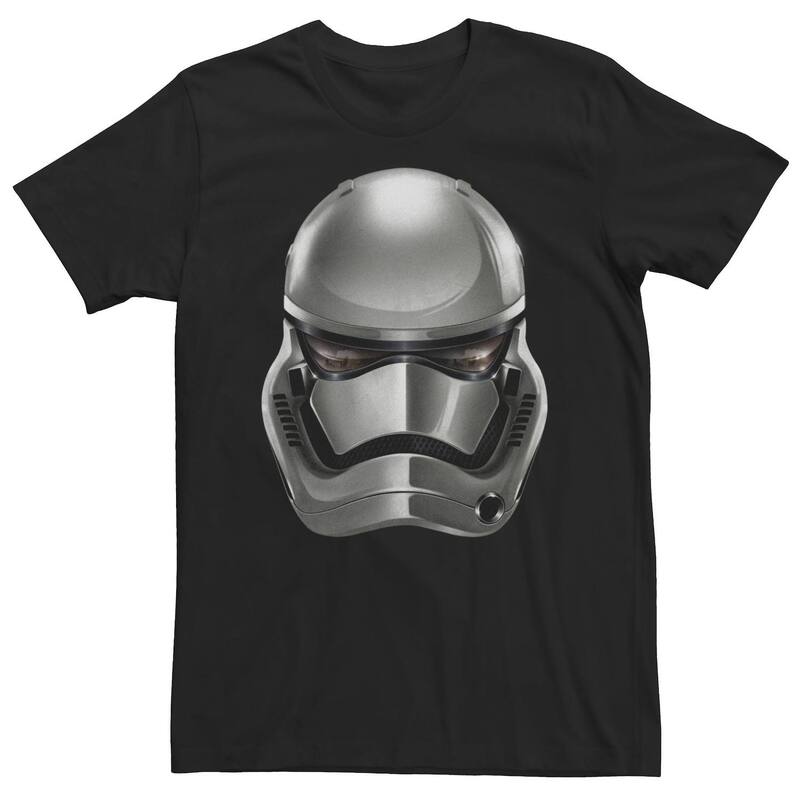 スター ウォーズ レディース トップス Tシャツ トール Big & Tall Star Wars The Force Awakens First Order Stormtrooper Tee Black ブラック