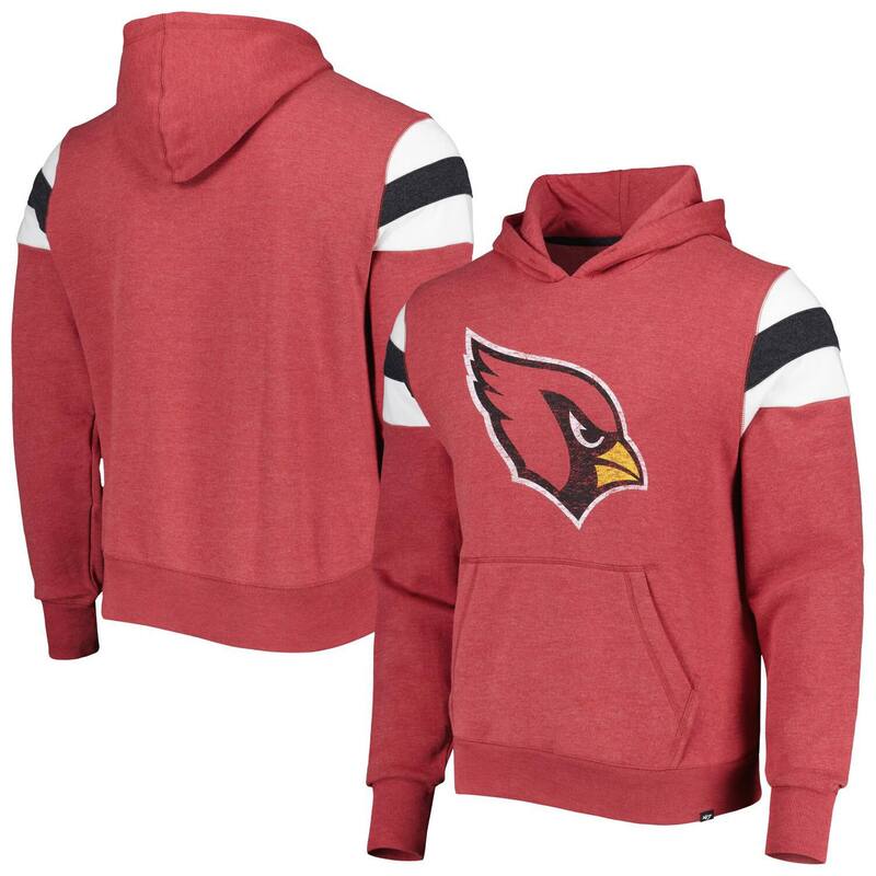 アンブランデッド レディース トップス Tシャツ パーカー Unbranded Men's '47 Heathered Cardinal Arizona Cardinals Premier Nico Pullover Hoodie Acred レッド