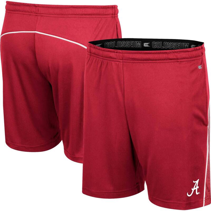 コロシアム レディース ボトムス ハーフパンツ・ショーツ ショートパンツ Men's Colosseum Crimson Alabama Crimson Tide Laws of Physicshorts Ala Red レッド