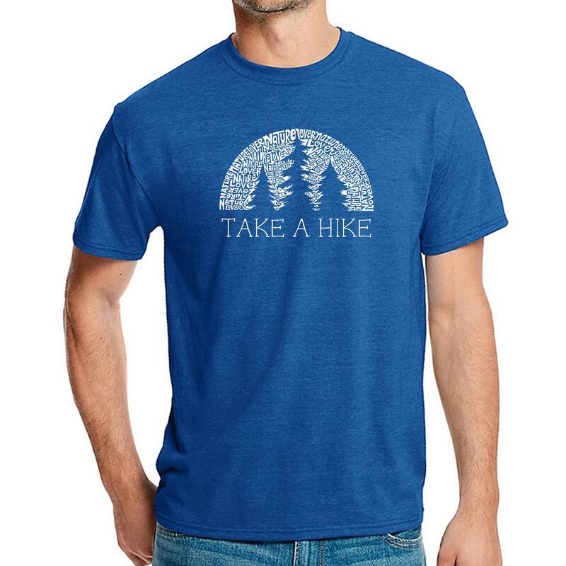 エルエーポップアート レディース トップス ティーシャツ 天使の都市 Pop Art Nature Lover - Men\u0027s Premium Blend Word Art-Shirt Royal トップス-レディースファッション