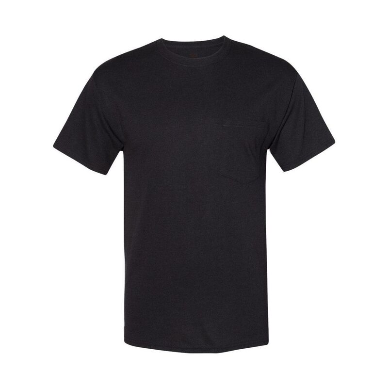 フロソ レディース トップス Tシャツ Floso Workwear Pocket-Shirt Black ブラック