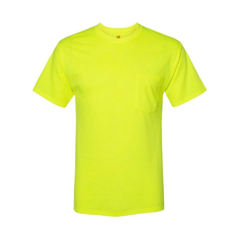 フロソ レディース トップス Tシャツ Floso Workwear Pocket-Shirt Safety Green グリーン