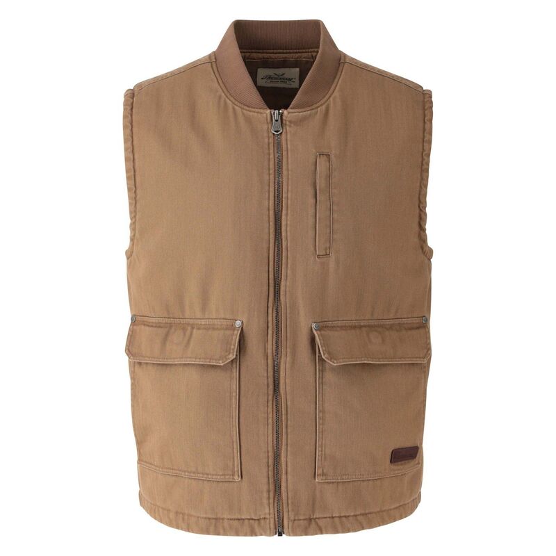 ソログッド レディース アウター ジャケット・ブルゾン ベスト Men's Thorogood Workwear All Year Stone Washerringbone Vest Otter ストーン