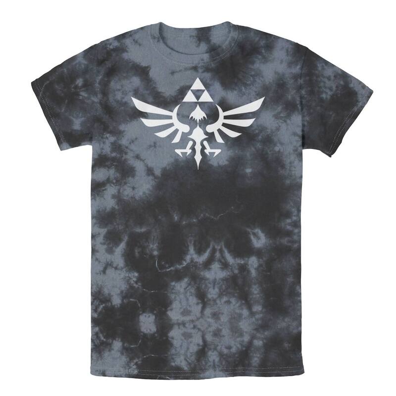 アニメ人となり レディース トップス ティーシャツ Licensed Character Men\u0027s Nintendo Legend Of Zelda Skyward Sword Triumphantriforce Tee Black Charcoal 黒いこと レディースファッション-トップス-Tシャツ・カットソー