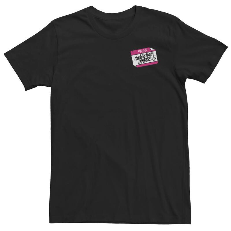 アニメキャラクター レディース トップス Tシャツ トール Licensed Character Big & Tall Fortnite Cuddle Team Leader Tee Black ブラック