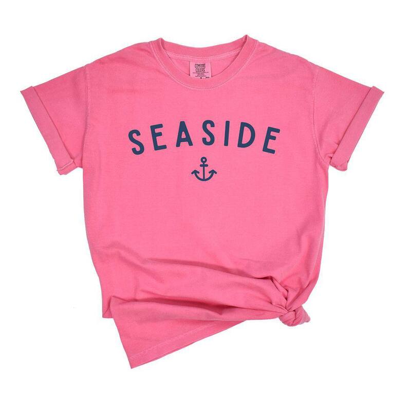 Simply Sage Market レディース トップス ティーシャツ Simply Sage Market Seaside Anchor Garment Dyed Tee Crunchberry サルヴィア トップス-レディースファッション-Tシャツ・カットソー