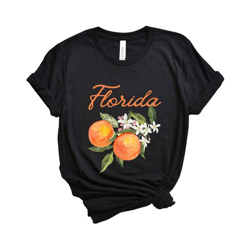Simply Sage Market レディース トップス Tシャツ グラフィック Simply Sage Market Florida Flower Colorful Short Sleeve Graphic Tee Black ブラック